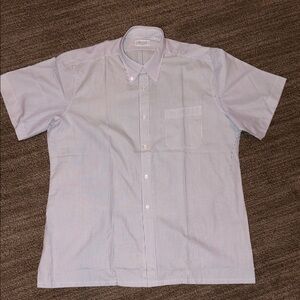 Charvet men’s short sleeve button down shirt